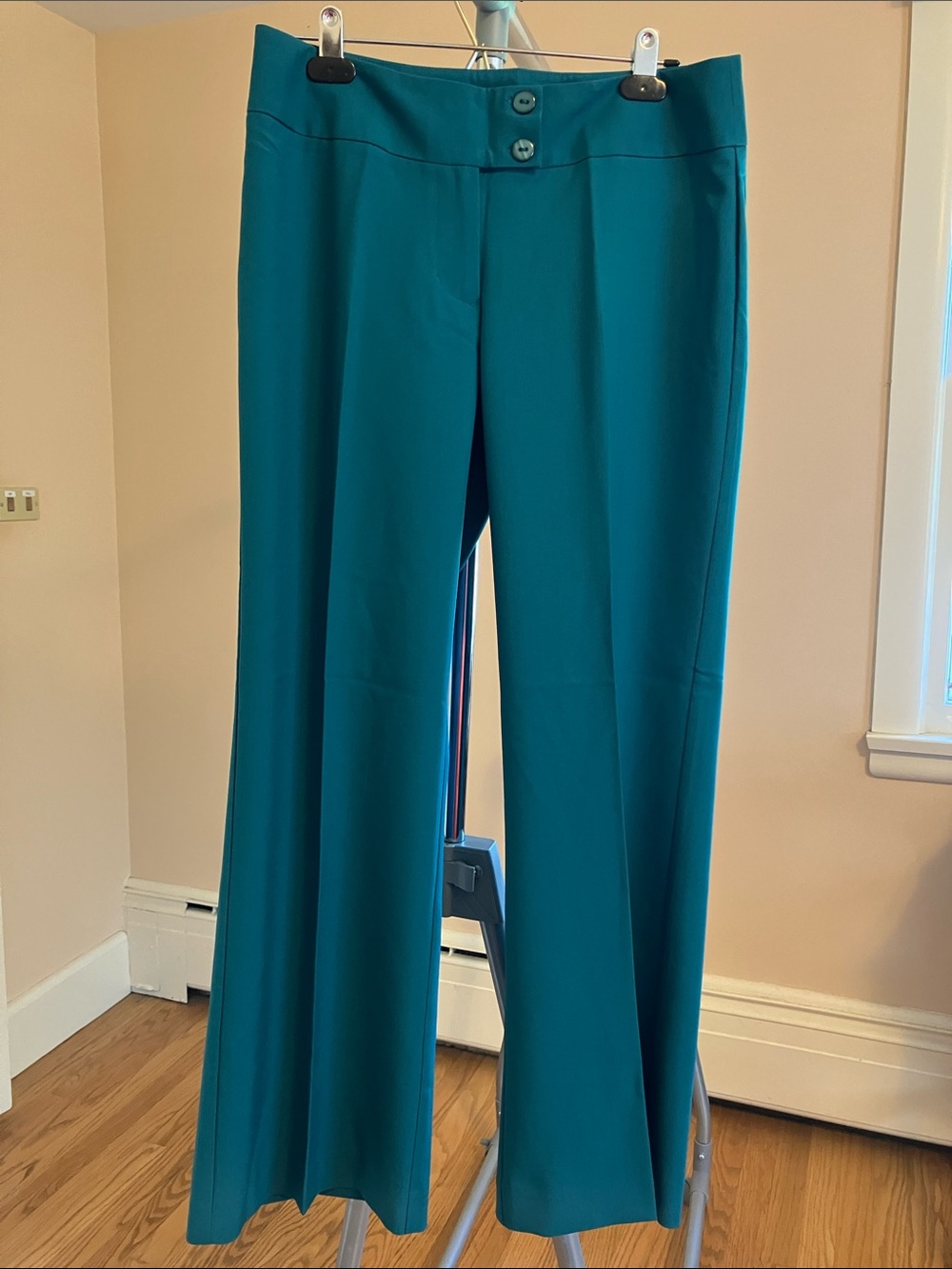 Chadwicks Teal Katherine Dress Pants NWOT